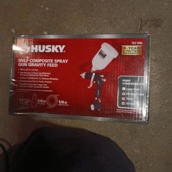 HUSK  HVLP Composite Spray Gun Gravity Feed