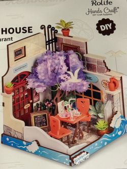 DIY Miniature House, Sea Holiday Restaurant