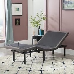 Lucid L600 Adjustable Bed Base Twin XL – Zero Gravity, Massage, App Control