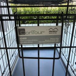 Small Contour Dog Crate
