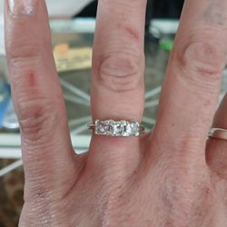 Past Present And Future Engagement Ring