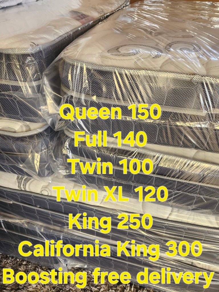 Mattres Pillow Top New 