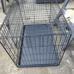 36" Wire Collapsible Dog Crate Animal