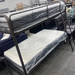 New Bunk Bed Wth Matresses For $350