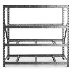 GLADIATOR 77-IN GARAGE HEAVY DUTY GRAY STORAGE RACK