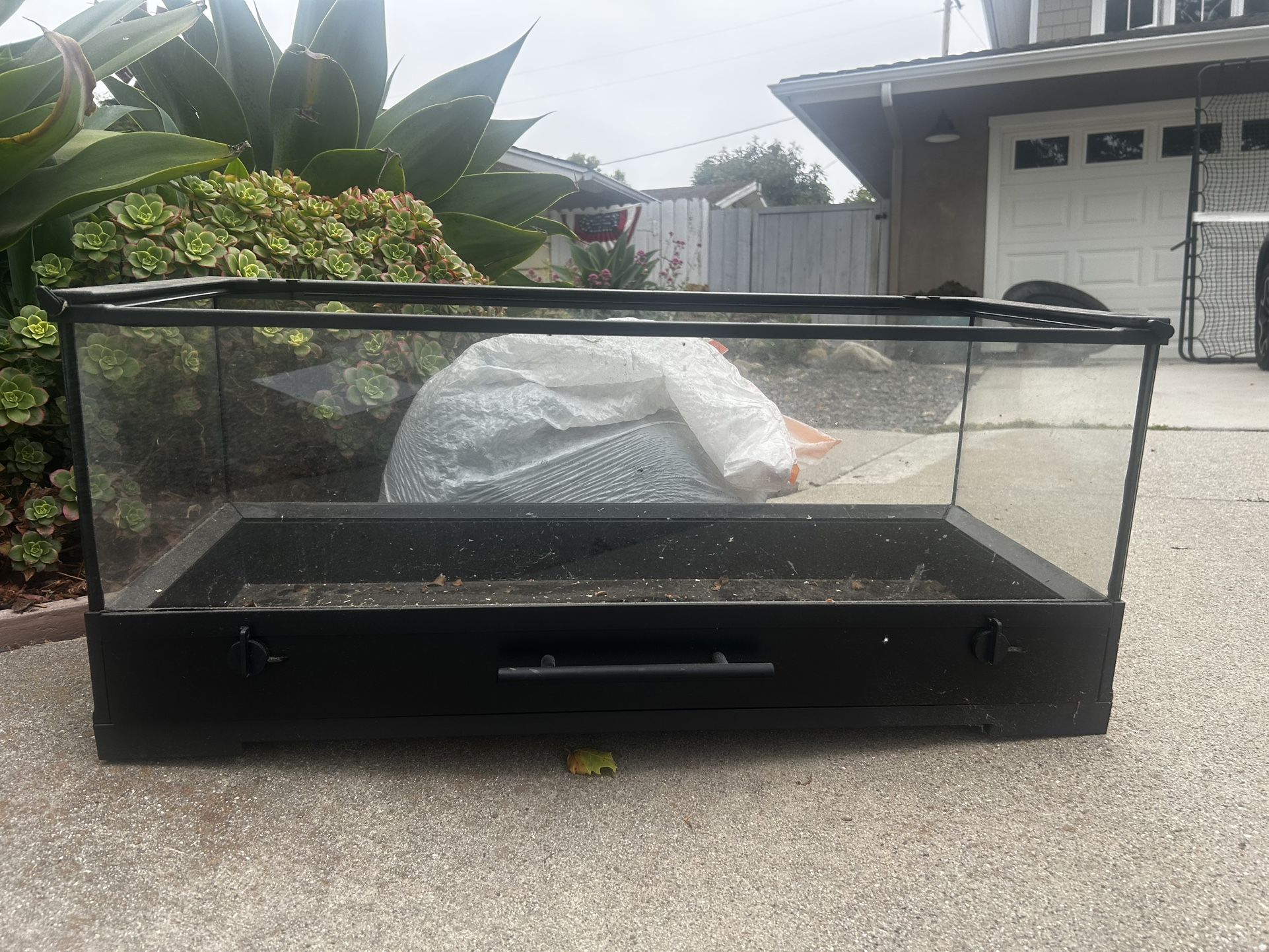 Lizard/reptile Tank And Lights