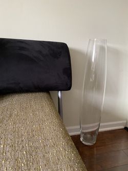 Clear Floor Vase