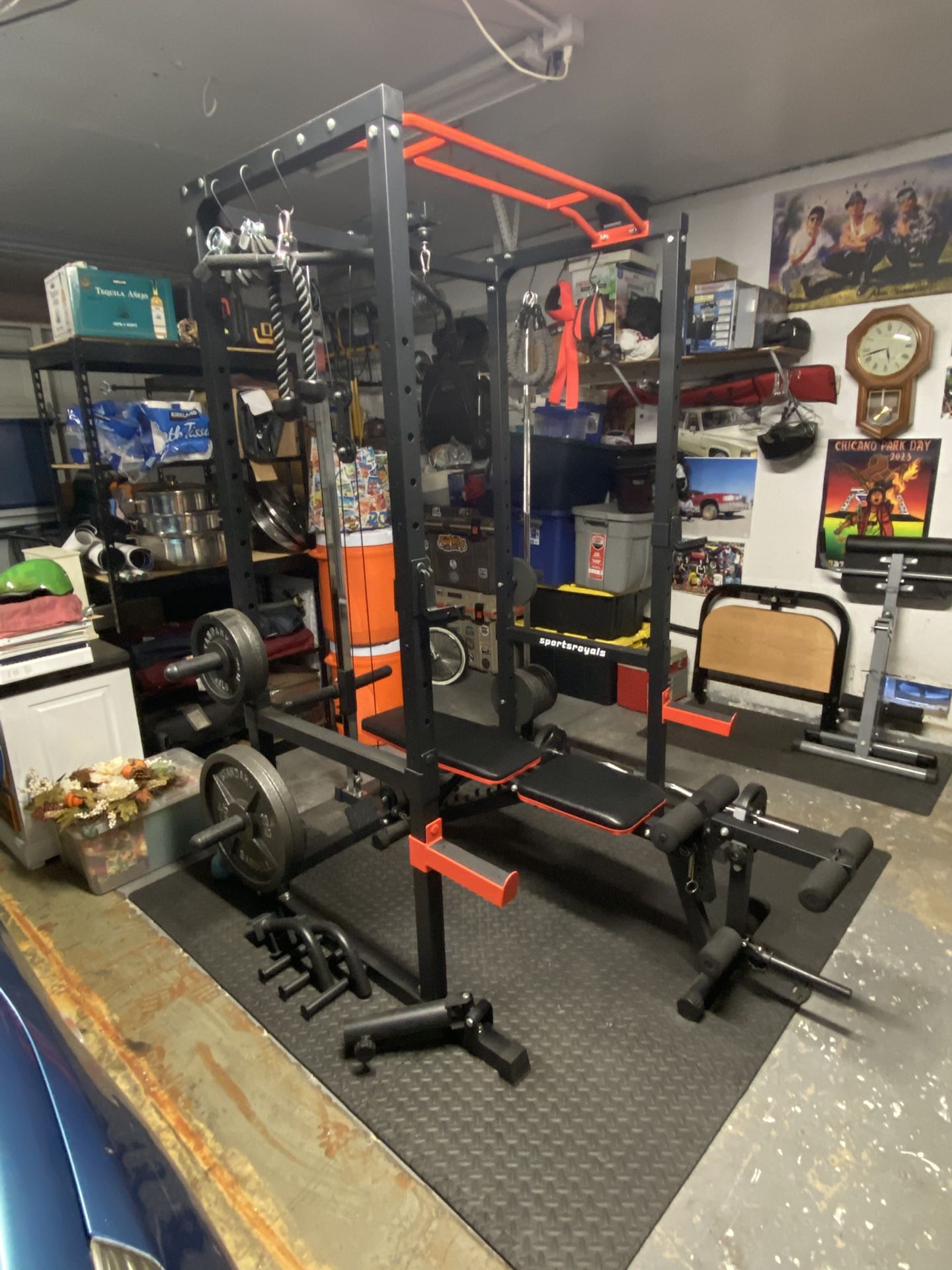 At Home Gym Starter Set Up