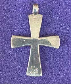 James avery hammered cross clearance