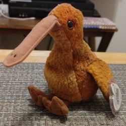TY Beanie Baby - BEAK the Kiwi Bird