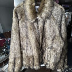 BDG Urban Outfitters fur Jacket