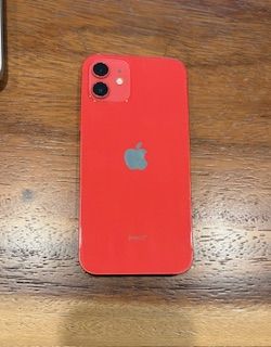Apple iPhone 12 64GB RED Bundle – Unlocked – Excellent Condition- Back to School