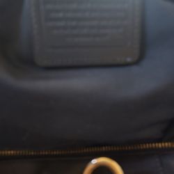 Navy Blue Coach Purse