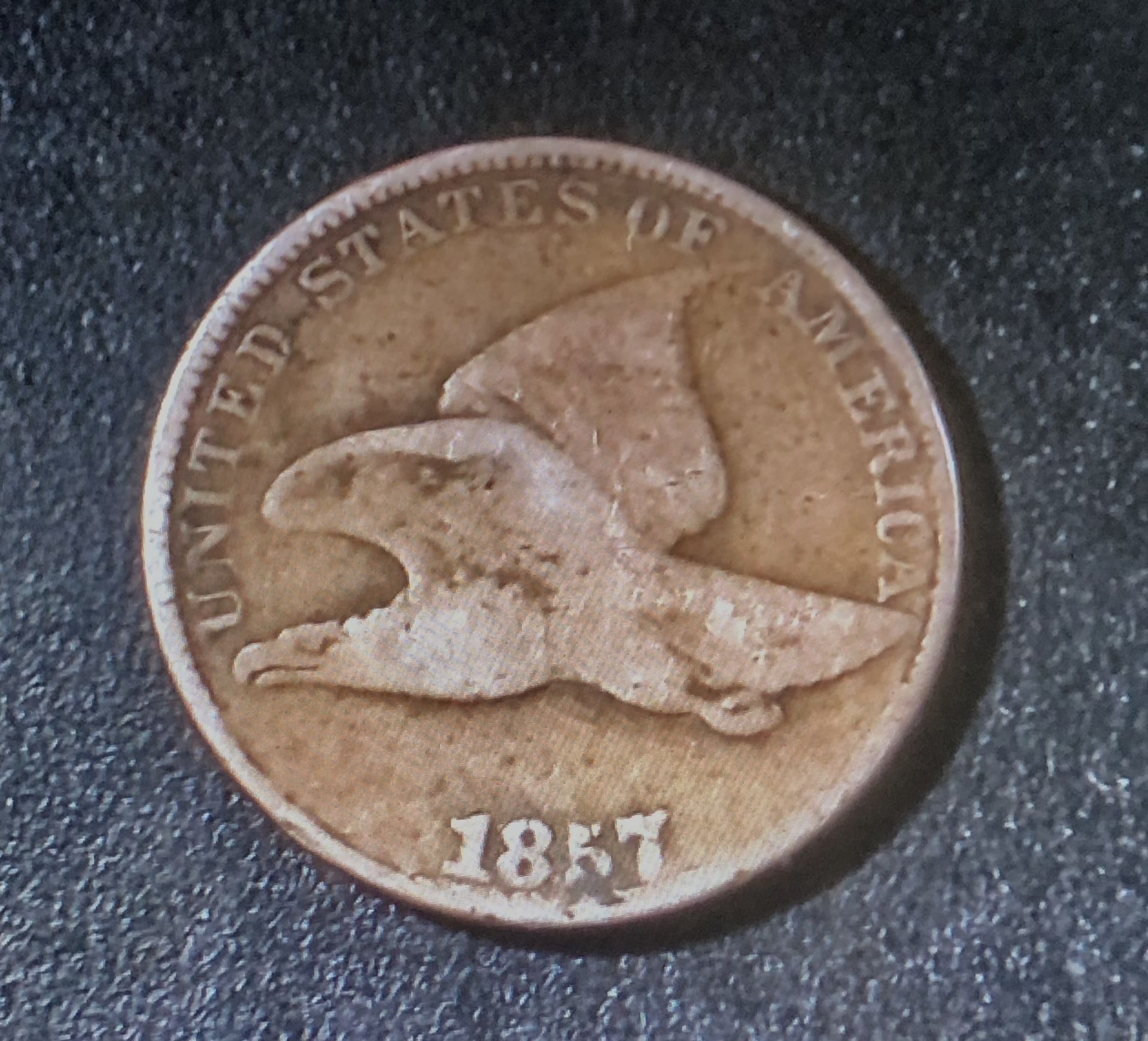 1857 Flying Eagle Cent