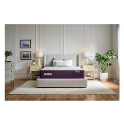 PURPLE  RestorePremier™ Cool Touch 13" Hybrid Mattress King Size & King size adjustable platform Both brand new sold together