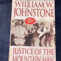 Justice Of The Mountain Man By William W. Johnstone (Paperback)