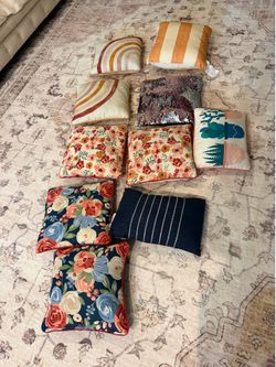 Pillows all for $15