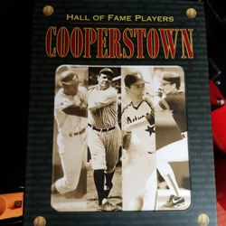 Hall of fame players Coopertown