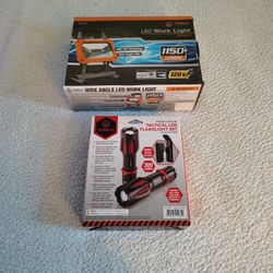 Led Work Light And  Tactical Led Flashlight 
