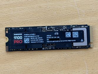 Samsung 9100 Pro 4Tb