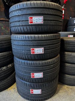 325/35/22 Michelin tires USED