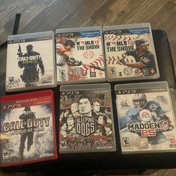 PS3 Games *Pick Up Only”