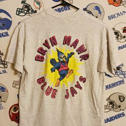 Vintage 1990s Bryn Mawr Pentathlon Elementary School Redlands California Pennsylvania College Tee Shirt
