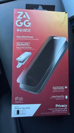 ZAGG APPLE IPHONE 16PRO MAX GLASS ELITE PRIVACY SCREEN PROTECTOR