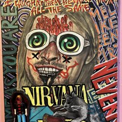 Kurt Cobain Nirvana Painting