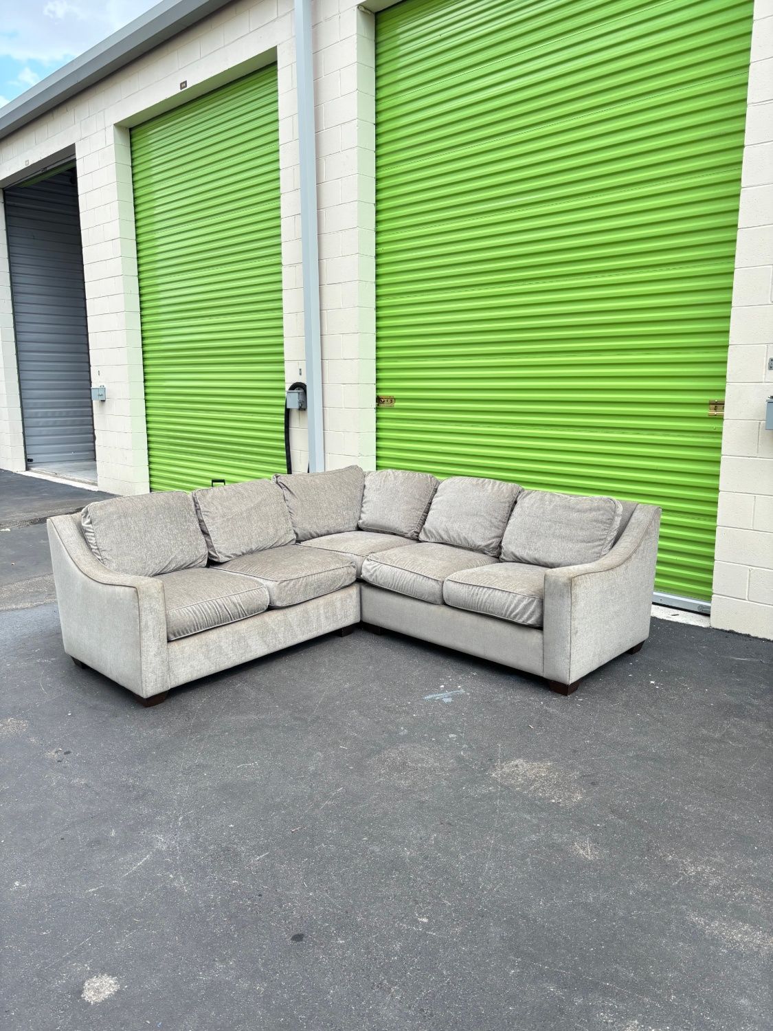 Gray Sectional Sofa