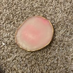 Crystal and metal pink