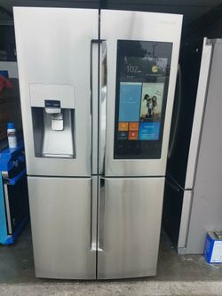 Refrigerador samsung con pantalla para