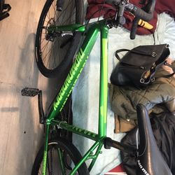 Diamond Back Gravel Bike/green/black/medium Frame