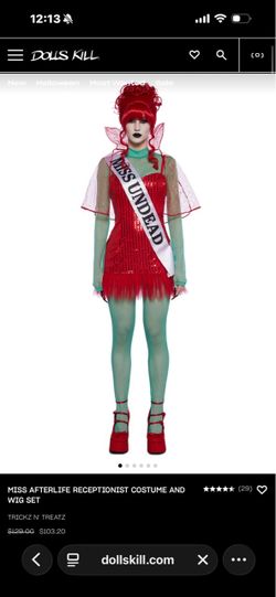 Beetlejuice’s Ms Argentina Receptionist Costume