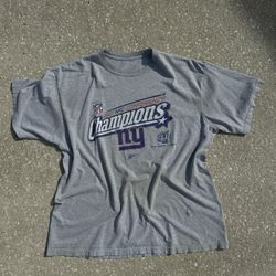 Vintage Reebok New York Giants Champions NFL Tee