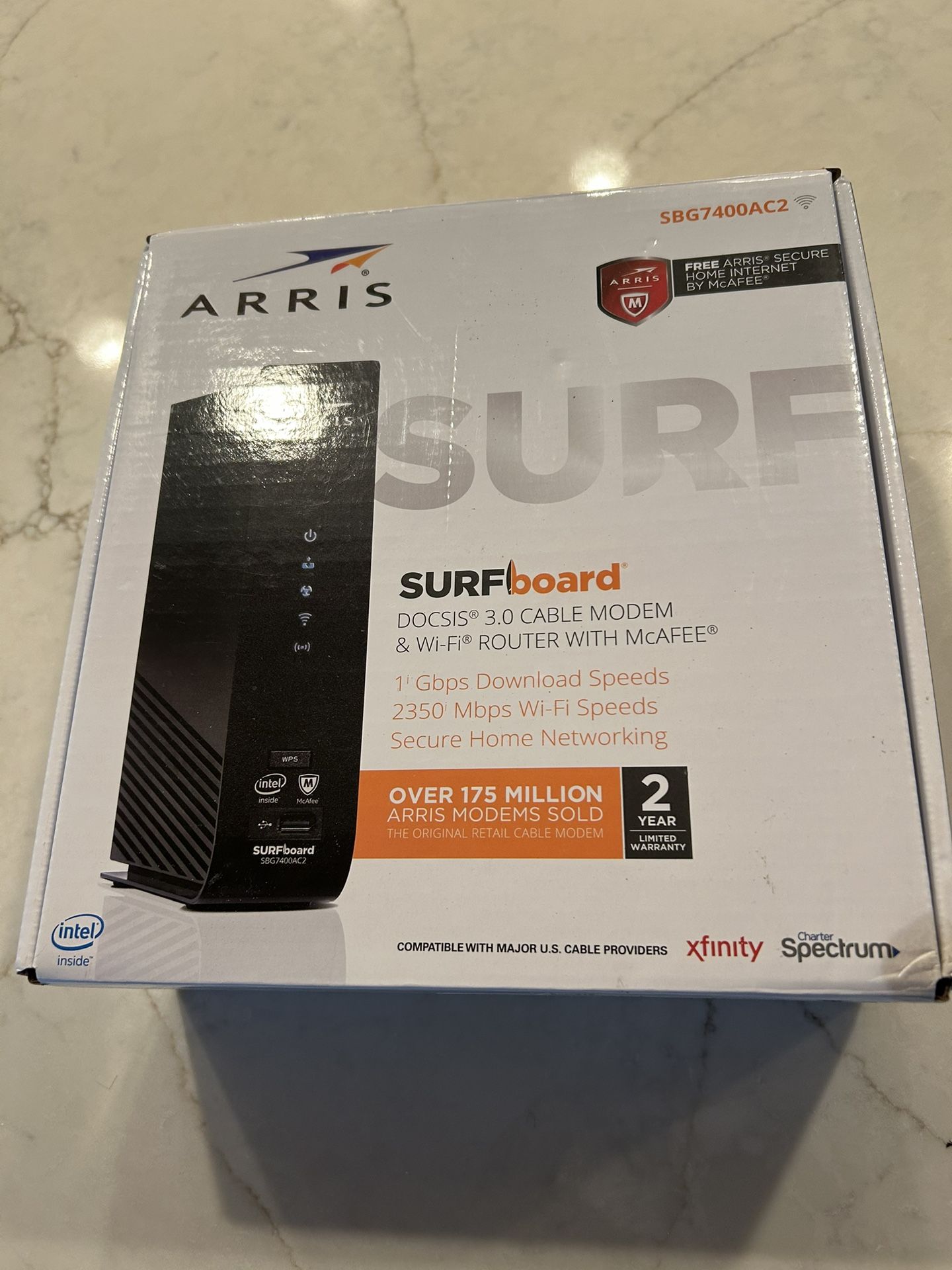 Arris Surfboard Modem & WiFi Router SBG7400AC2