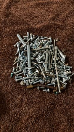 3lbs of Assorted Screws and Bolts Hardware Lot