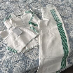 Dior White Pants Top And Jacket