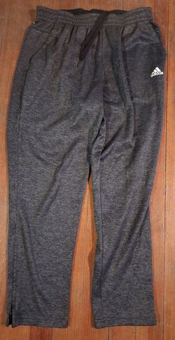 Mens size Xlarge Adidas pants casual workout running Grey black