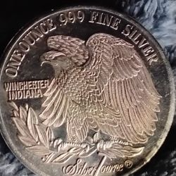 Winchester Indiana Silver Round