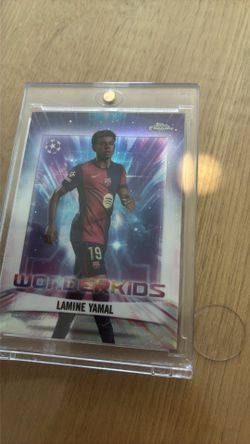 Topps chrome lamine yamal wonderkids