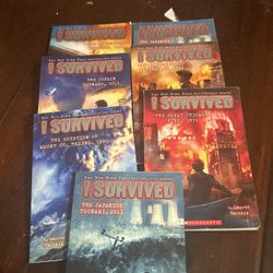 I survived books, grade 4, and up