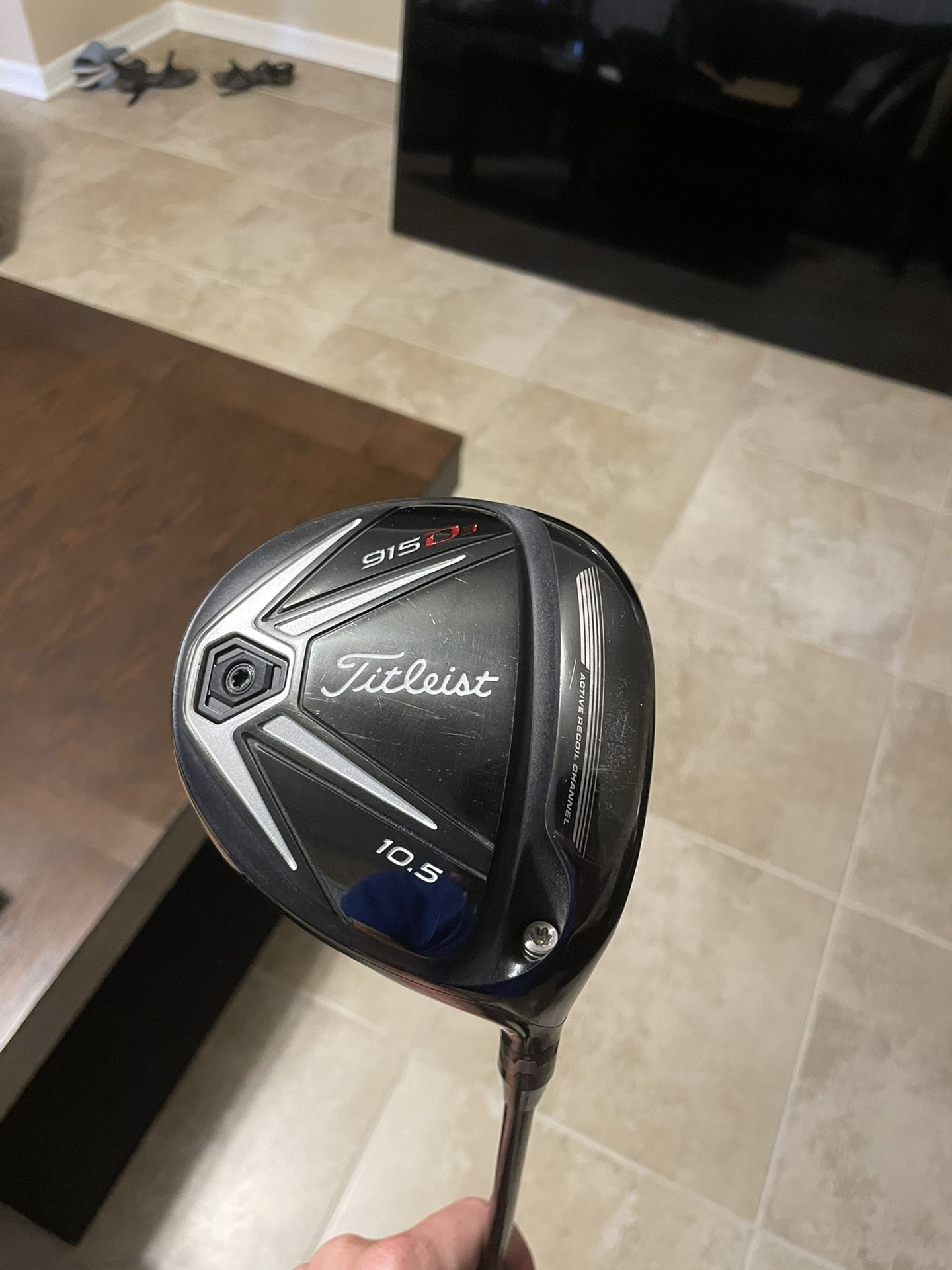 Titilest 915 D3 Driver With Pro launch Stiff Shaft