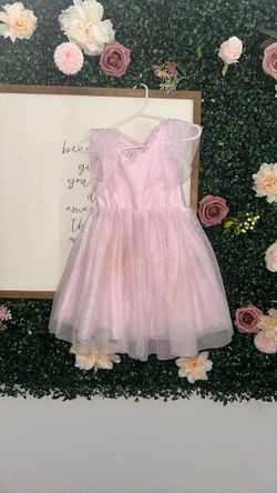Girls Pink Tulle Party Dress 2T