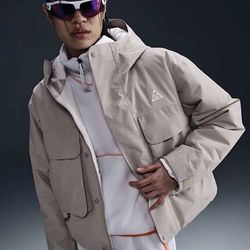 NEW Nike ACG ACG Storm-FIT ADV Jacket Women’s Grey ‘Skull Peak’ FV7327-009