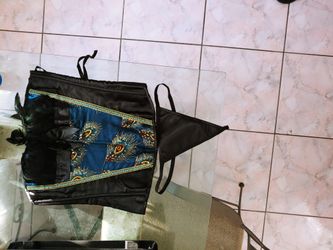 Black Peacock Corset 