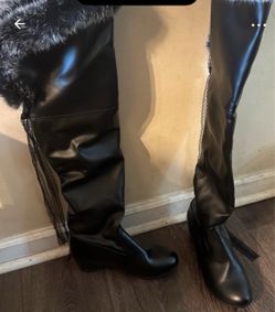 Over the knee boots