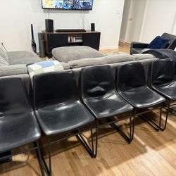 Modern Leather Dining Chairs