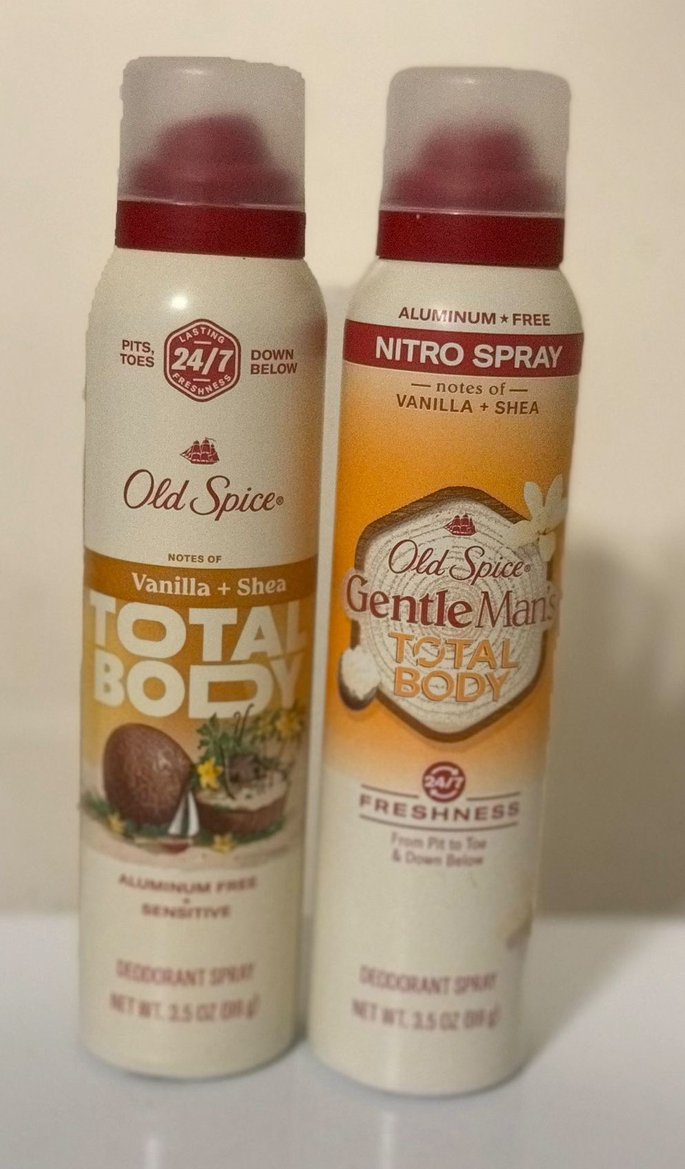 Old Spice Total Body Spray