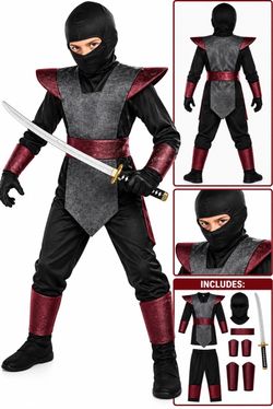 Kids Ninja Halloween Costume Set